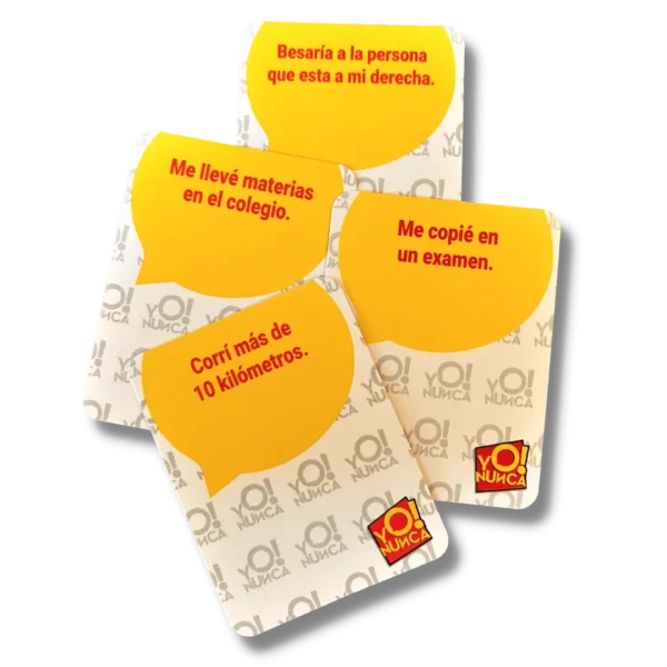 Yo nunca Clasico – Juego de cartas - Imagen 2